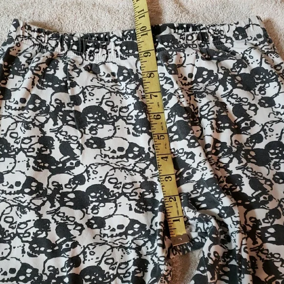George Kids Skull Print Pajama Set - Black and White - Picture 9 of 12
